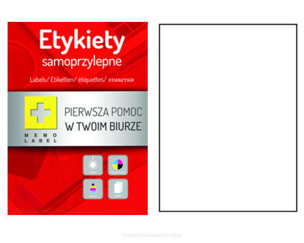 ETYKIETA A4 210X297 A'100 EYA-1A-A01ML