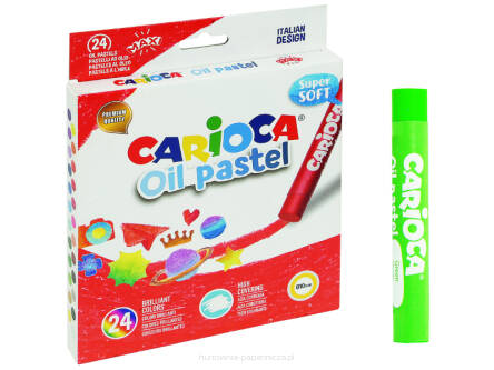 PASTELE OLEJNE CARIOCA 24 KOLORY 43278