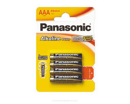 BATERIE PANASONIC AAA LR03/4 BRONZE ALKALICZNE A'4