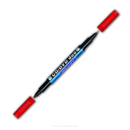 MARKER PICCOLO DUO CD/DVD CZERWONE M830 GRANIT