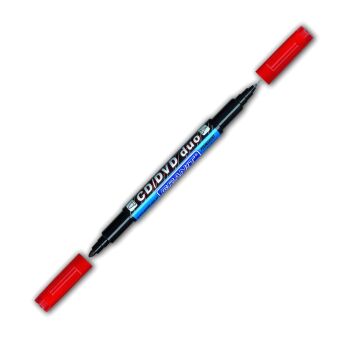 MARKER PICCOLO DUO CD/DVD CZERWONE M830 GRANIT