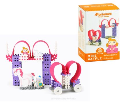 KLOCKI WAFFLE MINI KSIĘŻNICZKA ŚREDNIA 2493