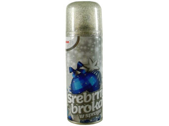 BROKAT W SPRAYU BX 01  SREBRNY