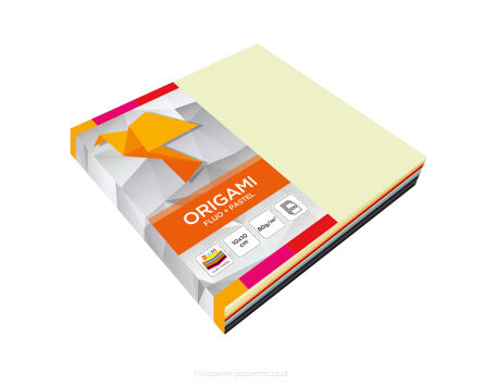 ORIGAMI 10X10CM FLUO PASTELE A'100