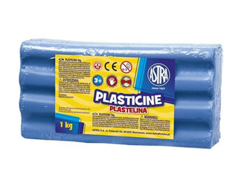 PLASTELINA ASTRA 1 KG NIEBIESKA
