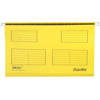 TECZKA WISZĄCA A4 ŻÓŁTA FILE BANTEX 346006
