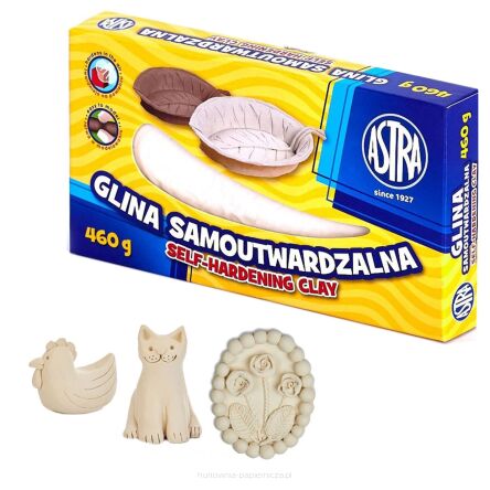 GLINA SAMOUTWARDZALNA ASTRA 460G - BIAŁA