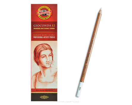 PASTELA GIOCONDA 8801 BIAŁA DREWNO A'12 KOH-I-NOOR