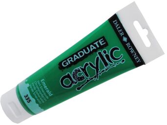 GRADUATE ACRYLIC 120 ML 335 EMERALD
