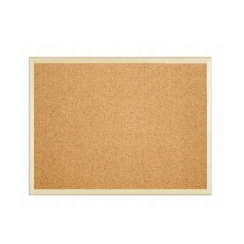 TABLICA INFORMACYJNA KORKOWA 60X120 DREWNIANA