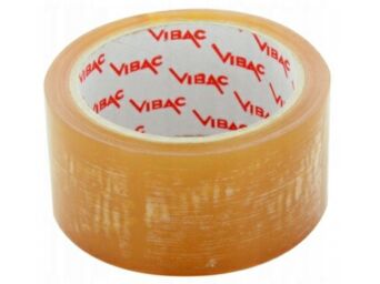 TAŚMA PAKOWA 48X60 PRZEZROCZ KAUCZUK VIBAK SOLVENT