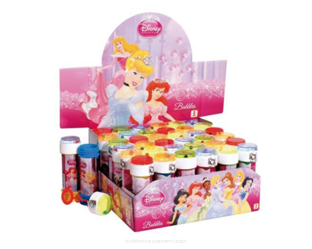 BAŃKI MYDLANE DISNEY PRINCESS KSIĘŻNICZKI 60ML