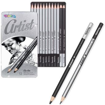 ZESTAW OŁÓWKÓW DO RYSOWANIA 80118PTR COLORINO