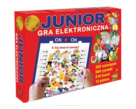 GRA ELEKTRONICZNA JUNIOR-WIEM WSZYSTKO JAWA