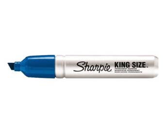 SHARPIE KING SIZE MET. MED. CHISEL NIEBIESKI 6,2MM