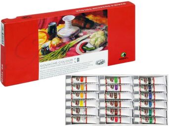 FARBY GWASZ 7318 B 18 KOLORÓW MARIES 12 ML