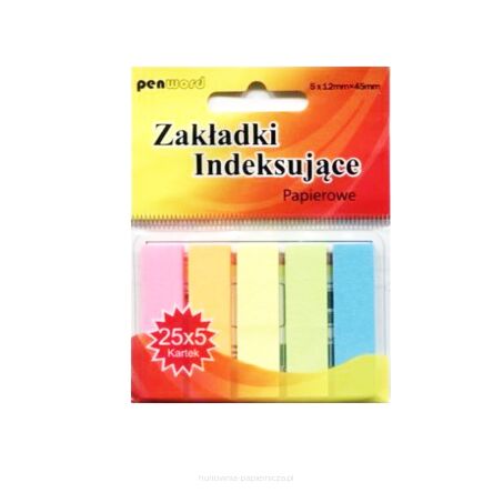 ZAKŁADKI INDEKSUJĄCE PAPIEROWE ZI-02 