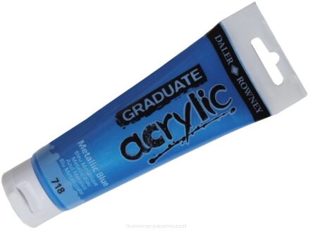 GRADUATE ACRYLIC 120 ML 718 METALLIC BLUE