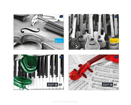 ZESZYT DO NUT A4 16 KARTEK INTERDRUK