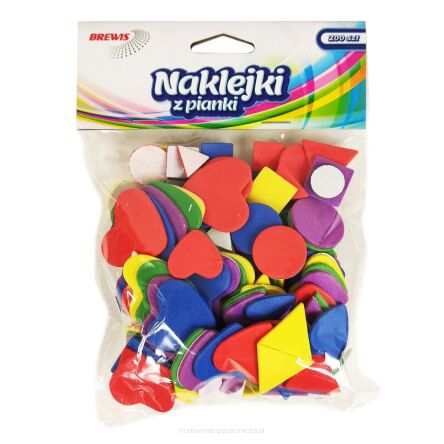 NAKLEJKI Z PIANKI PVC14 FIGURY