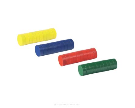 MAGNESY FANDY 15MM 4 KOLORY 40 SZTUK SUPER MOCNE