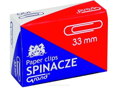 SPINACZE BIUROWE R-33 GRAND 33MM