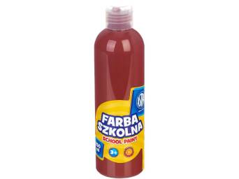 FARBA SZKOLNA ASTRA 500ML BRĄZOWA 