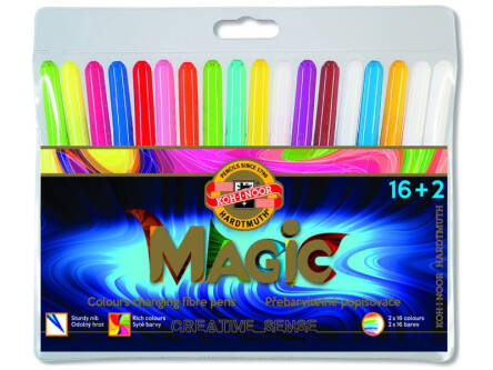 FLAMASTRY 7716/12AH MAGIC 16+2 KOH-I-NOOR