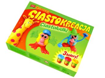 CIASTOKREACJA MASA PLASTYCZNA CIASTOLUDKI 88337
