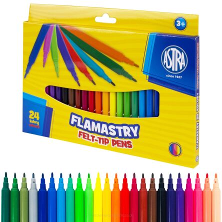 FLAMASTRY 24 KOLORY ASTRA