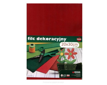 FILC DEKORACYJNY 20X30 MIX A'10 MONA