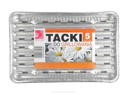 TACKI ALUMINIOWE DO GRILLA 5 SZTUK