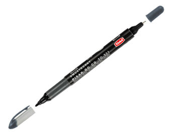 PISAK DO CD PERMANENTNY DWUSTRONNY CZARNY TO-321