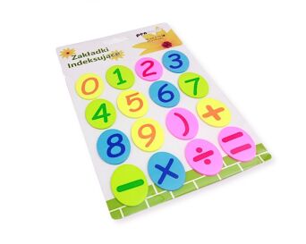 ZAKŁADKI INDEKS ZI-38 16 X 15 KART 45MM X 33MM