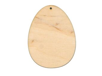WYCINANKA DREWNIANA WZ35 ŚREDNIE JAJKO