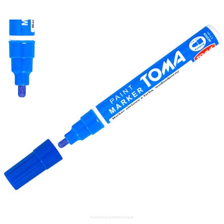 MARKER OLEJOWY TOMA NIEBIESKI TO-440