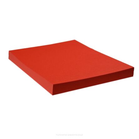 PAPIER KSERO KOLOR 80G/M A-4/100 CZERWONY PROTOS