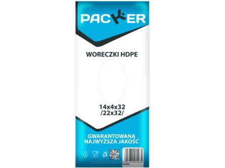 WORECZKI HDPE 22X32 7MY PACKER DO ŻYWNOŚCI 700SZT.