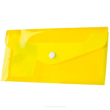 KOPERTA NA ZATRZASK PP DL ŻÓŁTA BT612-Y