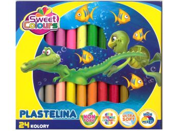 PLASTELINA 24 KOLORY