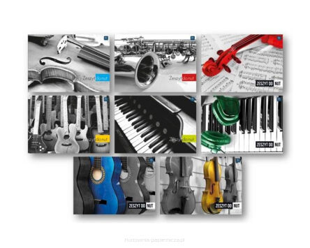 ZESZYT DO NUT A5 16 KARTEK INTERDUK