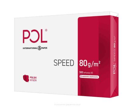 PAPIER KSERO POLSPEED A3 80G A'500