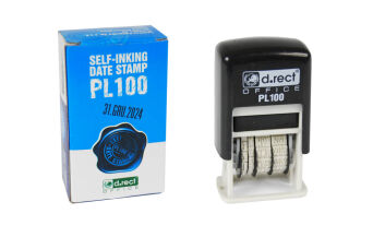 DATOWNIK D.RECT PL100 CZARNY POLSKIE DATY 009480