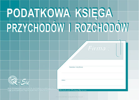PODATKOWA KSIĘGA KOMPUTEROWA A-4 K05