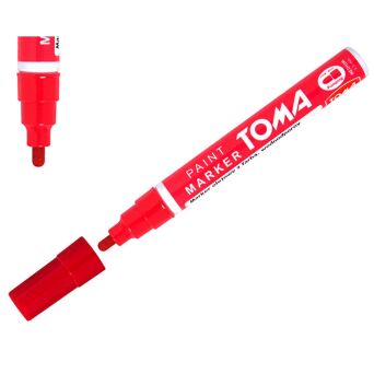 MARKER OLEJOWY TOMA CZERWONY TO-440