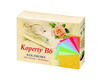 KOPERTY KOLOROWE C6 A' 100  KC6 MIX KOLORÓW