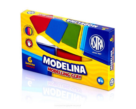 MODELINA ZWYKŁA 6 KOLORÓW ASTRA