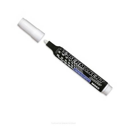 MARKER WODOODPORNY M860 OKRĄGŁY BIAŁY GR
