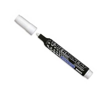 MARKER WODOODPORNY M860 OKRĄGŁY BIAŁY GR
