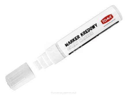 MARKER KREDOWY 15X8MM BIAŁY TO-290  TOMA